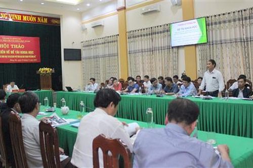 Lấy ý kiến về đề tài khoa học 'Nâng cao chất lượng sinh hoạt chi bộ khu phố trên địa bàn thành phố Đông Hà'
