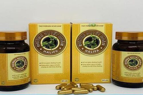 Không mua, không sử dụng sản phẩm thực phẩm bảo vệ sức khỏe Đường Huyết Hoàn Halifa