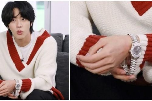 Áo len và đồng hồ của Jin (BTS) có giá tiền chênh lệch cỡ nào mà khiến netizen sửng sốt
