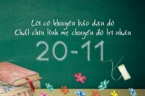 Ngập tràn lời chúc mừng ngày Nhà giáo Việt Nam trên mạng xã hội