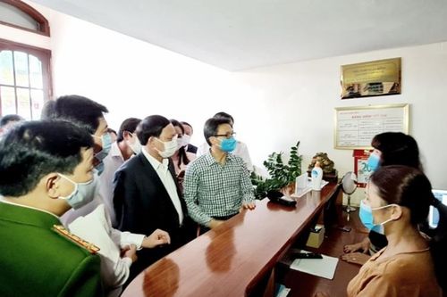 Phó Thủ tướng Vũ Đức Đam kiểm tra công tác phòng, chống dịch Covid-19 tại Quảng Ninh