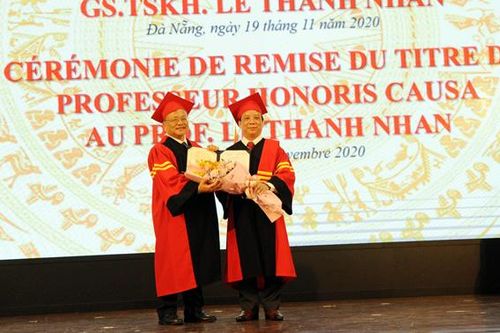 Những đóng góp lớn của Giáo sư Danh dự Lê Thành Nhân với Đại học Đà Nẵng