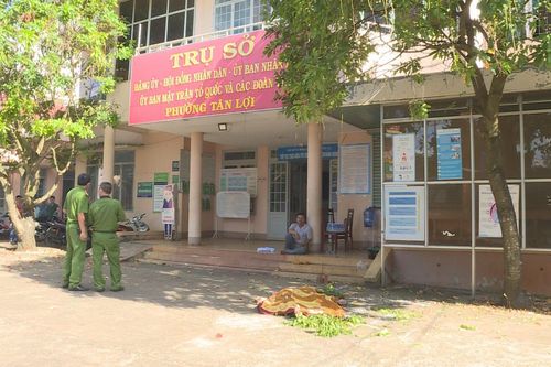 Cán bộ văn phòng đảng ủy phường tử vong tại trụ sở