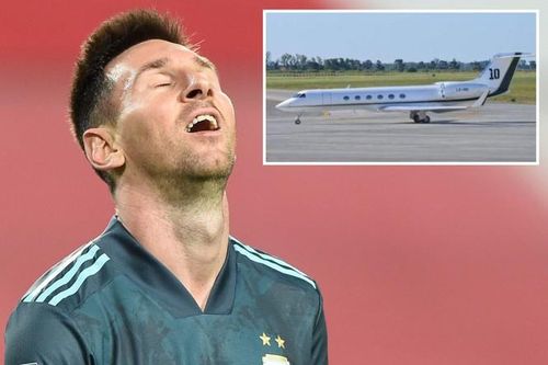 Lionel Messi bị 5 cán bộ thuế chặn đầu máy bay thu phí