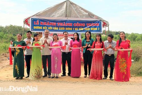 Khánh thành công trình chào mừng thành công Đại hội Đại biểu Đảng bộ tỉnh lần thứ XI