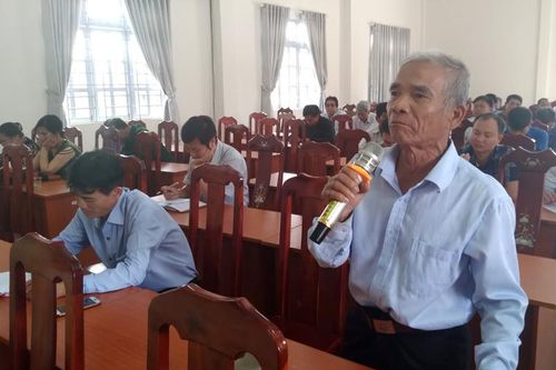 Đoàn đại biểu HĐND tỉnh Lâm Đồng và huyện Đam Rông tiếp xúc cử tri xã Đạ R'sal