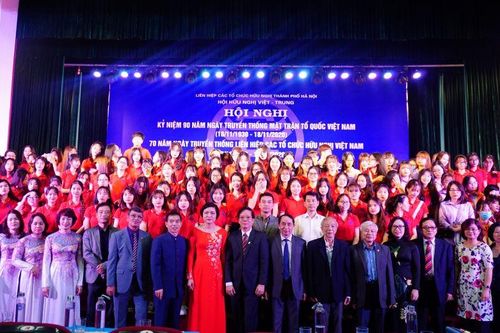 Hội hữu nghị Việt - Trung TP Hà Nội đóng góp vào công tác đối ngoại Thủ đô