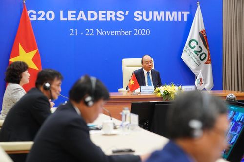Thủ tướng bắt đầu dự Hội nghị Thượng đỉnh G20