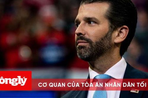 Con trai cả của Tổng thống Trump dương tính với COVID-19