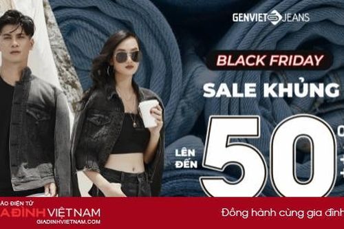 Genviet Jeans ưu đãi đến 50%++ dịp Black Friday