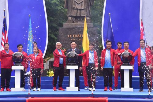 Trang trọng lễ Khởi động cùng SEA Games 31 tại Thủ đô Hà Nội