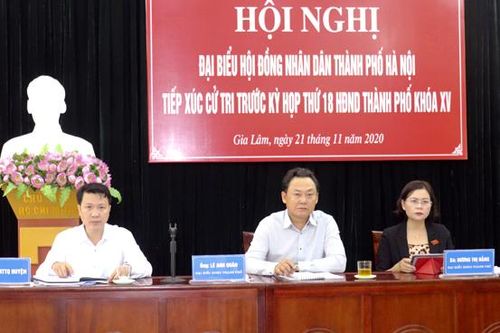 Cử tri huyện Gia Lâm kiến nghị xây dựng thêm nhà văn hóa, khu vui chơi