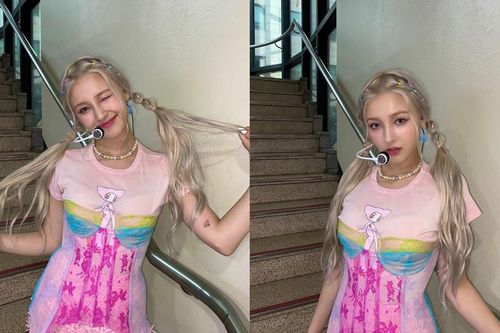 Nhìn Nancy mặc corset sai quá sai mà netizen nhắn nhủ 'Sao không học hỏi BLACKPINK?'