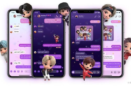 Facebook Messenger và Instagram có thêm giao diện BTS cực xịn xò dành cho các ARMY