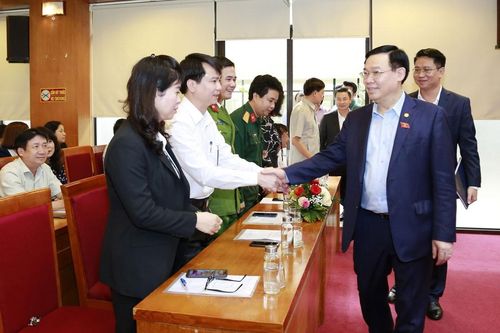 Mong cử tri đoàn kết, cùng khắc phục khó khăn để phát huy tiềm năng, lợi thế