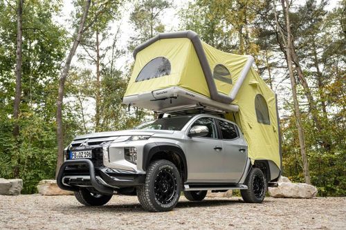Mitsubishi Triton có thêm gói phụ kiện phục vụ cắm trại