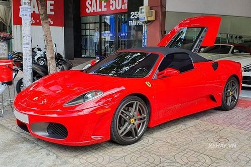 Rao bán siêu xe Ferrari F430 Spider từng của 'Dũng mặt sắt'