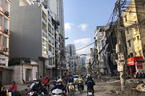 Thi công ì ạch, đường Vũ Trọng Phụng thành nỗi ám ảnh với người dân Thủ đô
