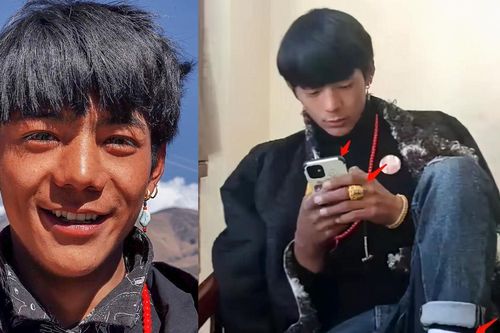 Trát Tây Đinh Chân, thiếu niên điển trai như nam thần Hoa ngữ, gây bất ngờ khi dùng iPhone 12 Pro