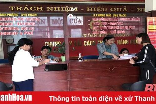 Huyện Đông Sơn đẩy mạnh cải cách hành chính