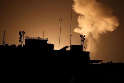Không kích nổ ra ở dải Gaza