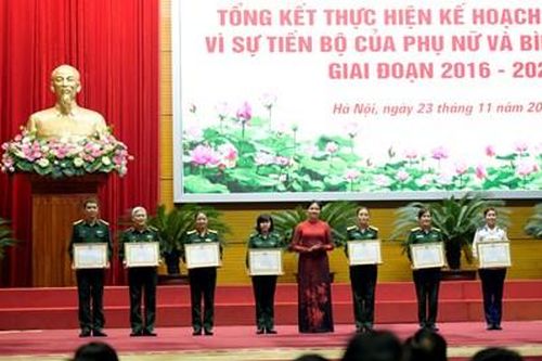 Tuyên dương gần 80 tập thể, cá nhân trong thực hiện Kế hoạch hành động Vì sự tiến bộ của phụ nữ và bình đẳng giới