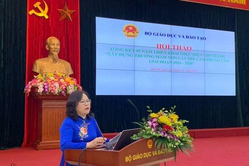 Lấy trẻ làm trung tâm - đổi thay diện mạo GD Mầm non