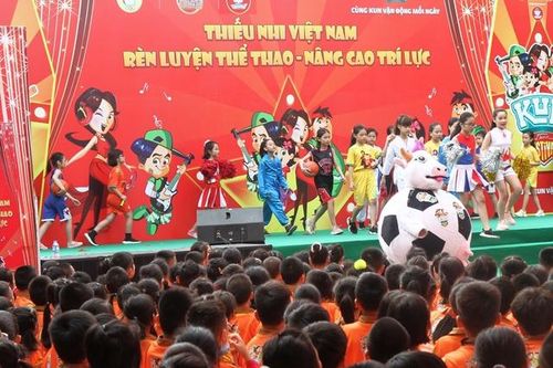 Hải Phòng: 1.000 HS tham gia ngày hội 'rèn luyện thể thao - nâng cao trí lực'