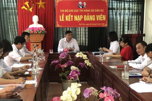 Thái Nguyên: Kiểm tra toàn diện tại Chi cục Thi hành án dân sự thị xã Phổ Yên