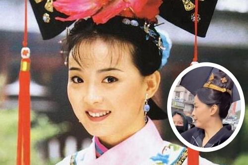 Bất ngờ trước nhan sắc tàn phai của 'Tình Nhi cách cách' Vương Diễm trên phim trường
