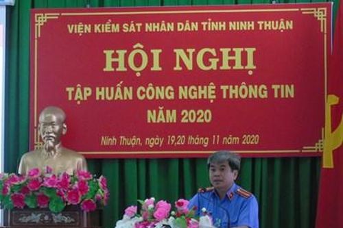 VKSND Ninh Thuận đẩy mạnh ứng dụng công nghệ thông tin vào quản lý và điều hành
