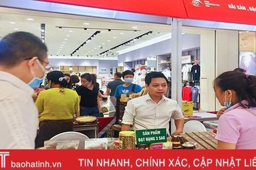 Sản phẩm Hà Tĩnh 'chơi lớn' trên các sân khách
