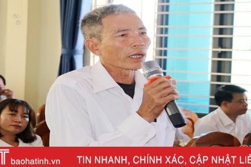 Cử tri kiến nghị các vấn đề về hạ tầng, giải pháp tiêu thoát lũ