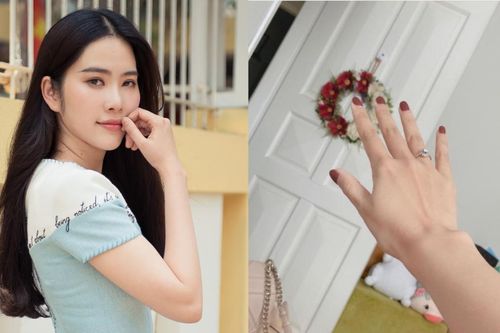 Nam Em đeo nhẫn ngón áp út, xác nhận theo chồng về dinh?