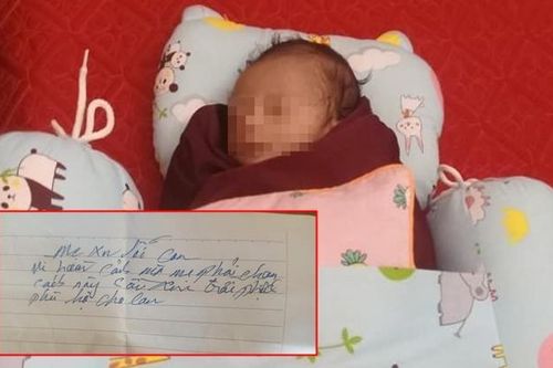 Phát hiện bé trai sơ sinh bị bỏ rơi trong thùng giấy cùng lời nhắn 'mẹ xin lỗi con'