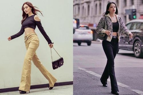 Mỹ nhân Việt cực chuộng một combo quần dài + giày hack dáng siêu ảo