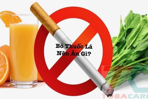 Chế độ dinh dưỡng cho người cai thuốc lá
