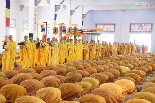 BR-VT : Gần 1.300 giới tử Đại giới Huệ Đăng tham gia khảo hạch