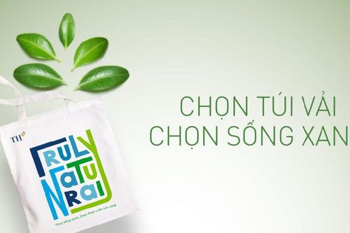 Túi vải canvas TH: Khuyến khích giảm thiểu túi nhựa dùng một lần