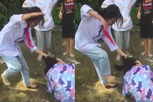 Đình chỉ học 1 tuần nhóm nữ sinh Thanh Hóa đánh hội đồng bạn