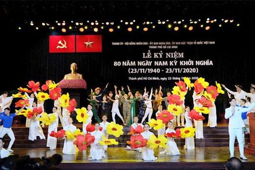 Khởi nghĩa Nam Kỳ thể hiện niềm tin của toàn dân đi theo Đảng