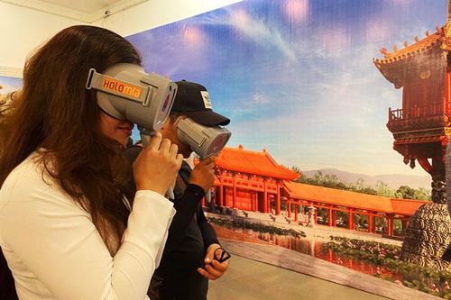 Trải nghiệm kiến trúc chùa Một Cột bằng công nghệ thực tế ảo