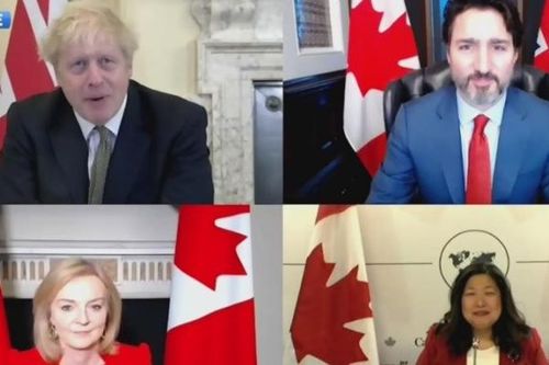 Anh ký thỏa thuận thương mại với Canada