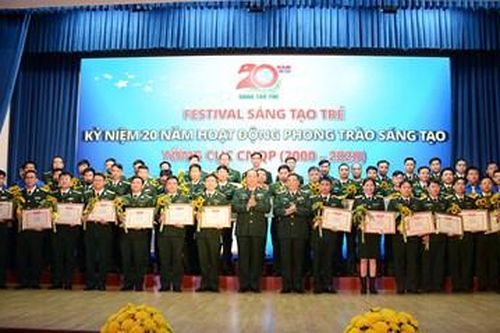 Festival kỷ niệm 20 năm hoạt động phong trào 'Sáng tạo trẻ' Tổng cục Công nghiệp Quốc phòng