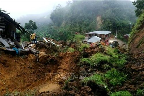 Lở đất do mưa lớn ở Colombia, nhiều người thiệt mạng và mất tích