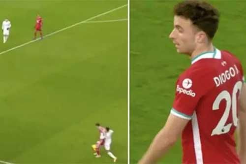 Diogo Jota thách thức trọng tài: 'Lần sau tôi sẽ ăn vạ đấy'