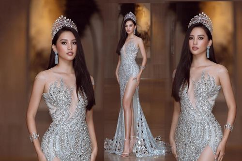 Tiểu Vy đẹp nín thở trong thời khắc chuyển giao quyền lực, đỉnh nhất top sao đẹp tuần