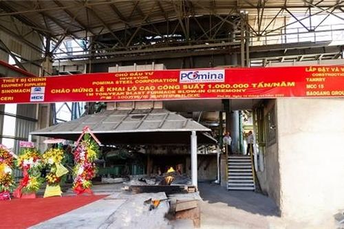 Pomina vận hành lò luyện thép 1 triệu tấn