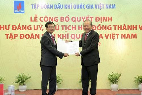 Phó Thủ tướng giao 6 nhiệm vụ cho tân chủ tịch Petro Vietnam Hoàng Quốc Vượng
