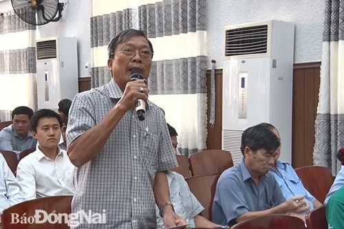 Tổ đại biểu Quốc hội tỉnh Đồng Nai đơn vị số 4 tiếp xúc cử tri huyện Định Quán